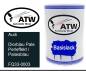 Preview: Audi, Diorblau Pale Perleffekt / Palaisblau, FQ33-0003: 500ml Lackdose, von ATW Autoteile West.